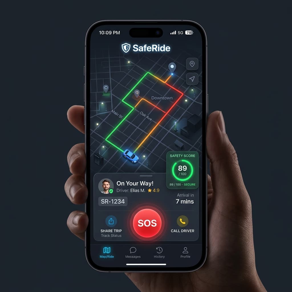 SafeRide preview